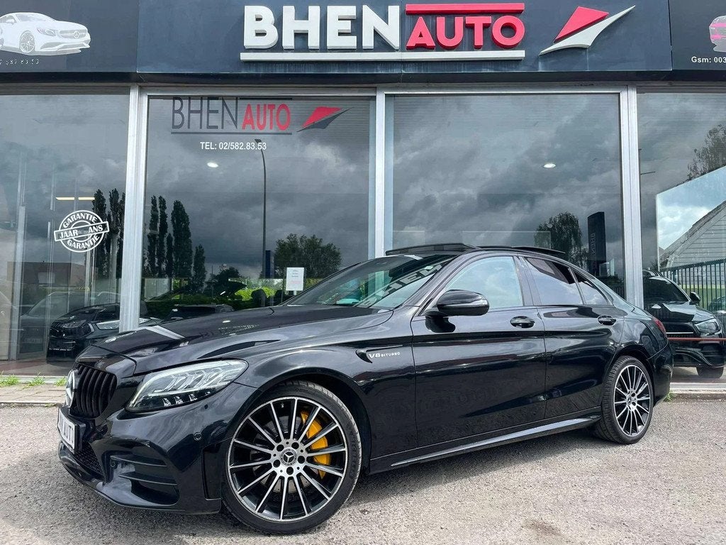 Mercedes-Benz C-CLASS 300 KIT C63S/TOIT PANO/ECLAIRAGE AMBIA, Cuir, Entreprise, 2135 kg, Automatique
