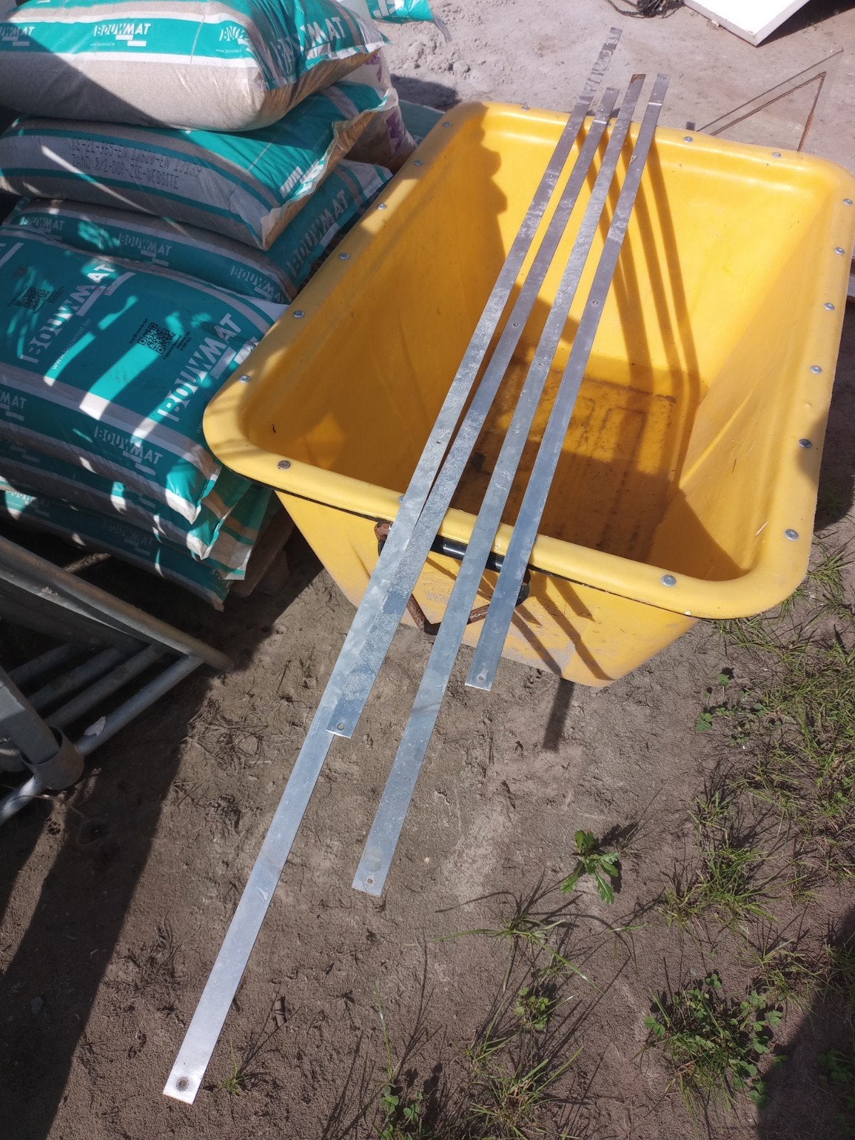aluminium latjes, Doe-het-zelf en Bouw, Ophalen, Aluminium