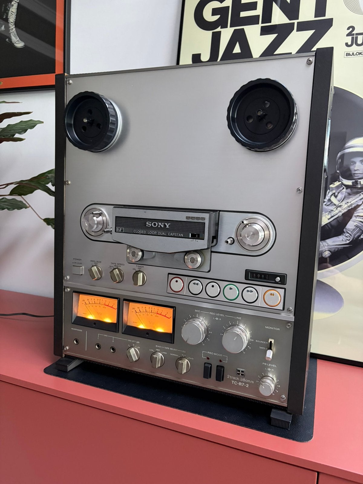 Sony TC-R7-2 (= Tc-766-2) / bijna nieuwstaat, Audio, Tv en Foto, Bandrecorder, Ophalen of Verzenden, Bandrecorder