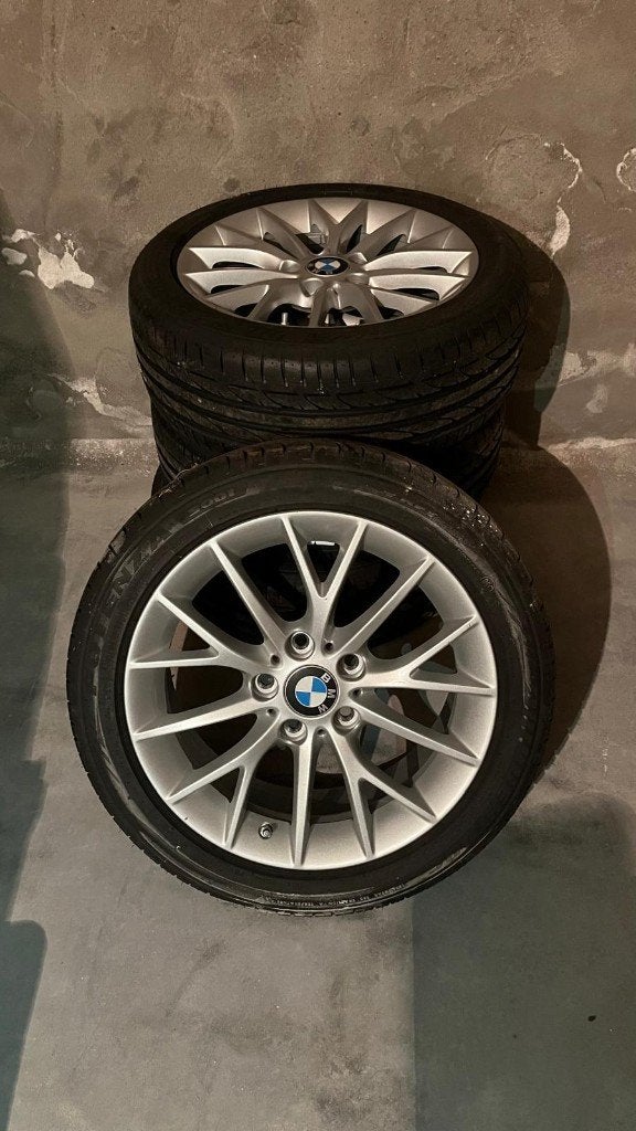 4 jantes BMW Série 1, 380 rayons en Y 17 pouces, Autos : Pièces & Accessoires, Pneus & Jantes, Véhicule de tourisme, 17 pouces