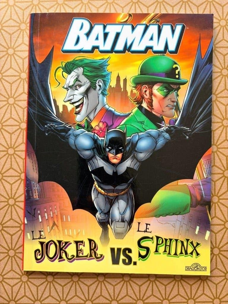 Batman – Joker contre le Sphinx – BD, Garçon ou Fille, Fiction général, Enlèvement, Utilisé