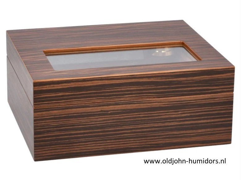 SALE HUMIDOR ADORINI VITTORIA M DELUXE MAKASSAR FINEER  h159, Enlèvement ou Envoi, Neuf, Boite à tabac ou Emballage