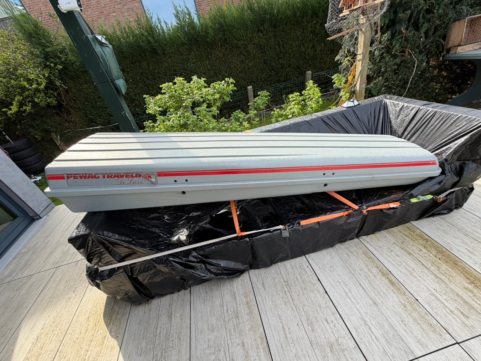 Dakkoffer, Auto diversen, Dakkoffers, Ophalen, Zo goed als nieuw