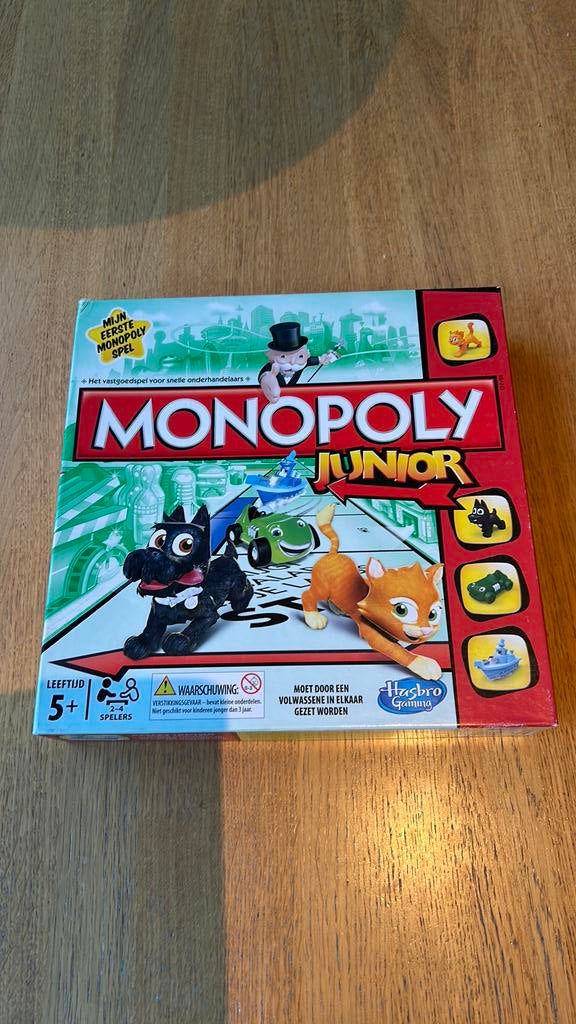 Monopoly Junior, Trois ou quatre joueurs, Enlèvement, Utilisé