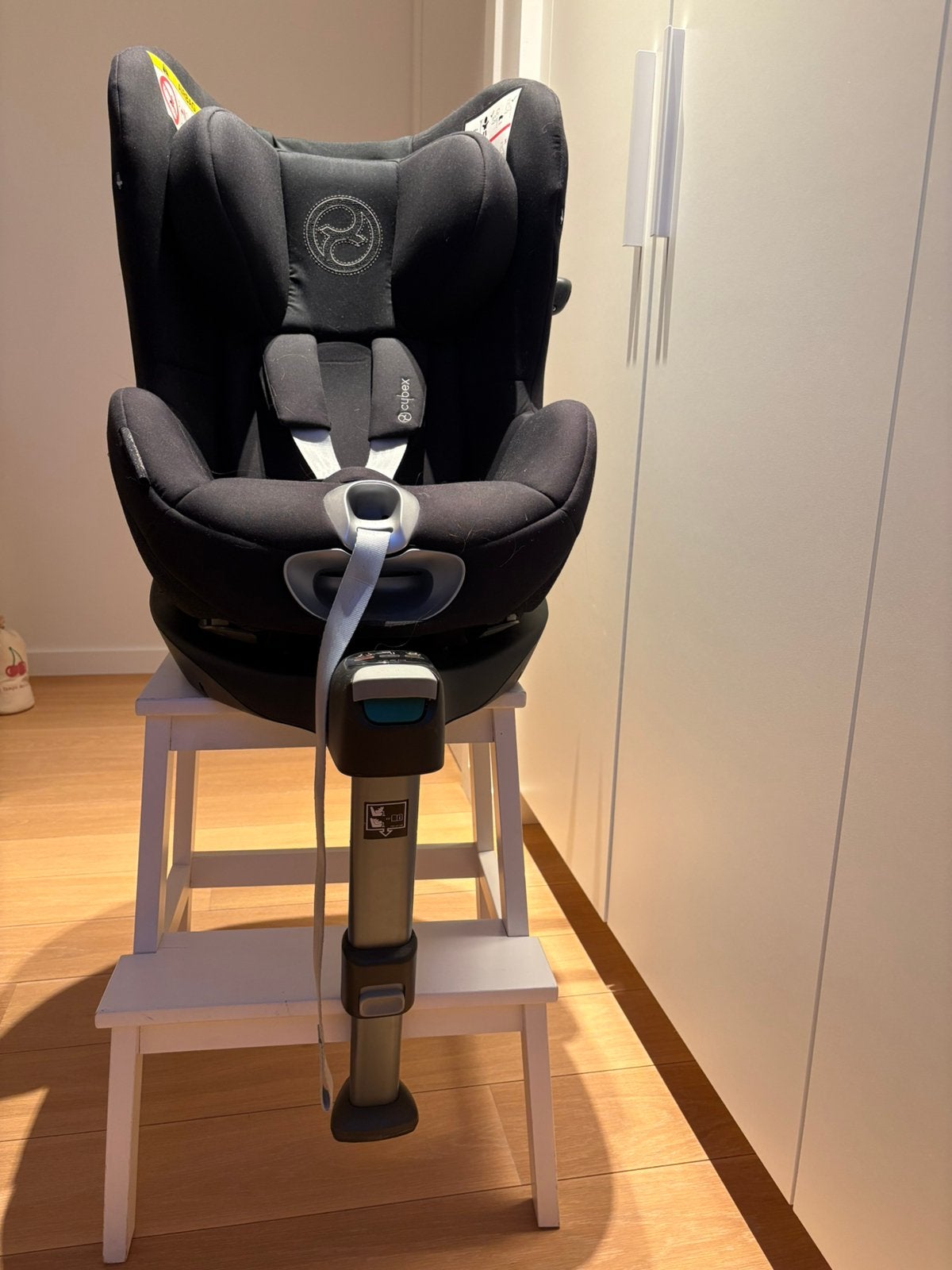 Cybex basis + autostoel Sirona z i-size in prima staat, Kinderen en Baby's, Ophalen, Zo goed als nieuw, Overige merken, Isofix