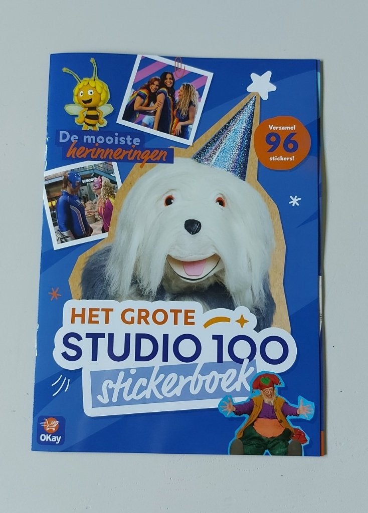 Het grote studio 100 stickerboek, Verzamelen, Overige supermarkten, Ophalen of Verzenden