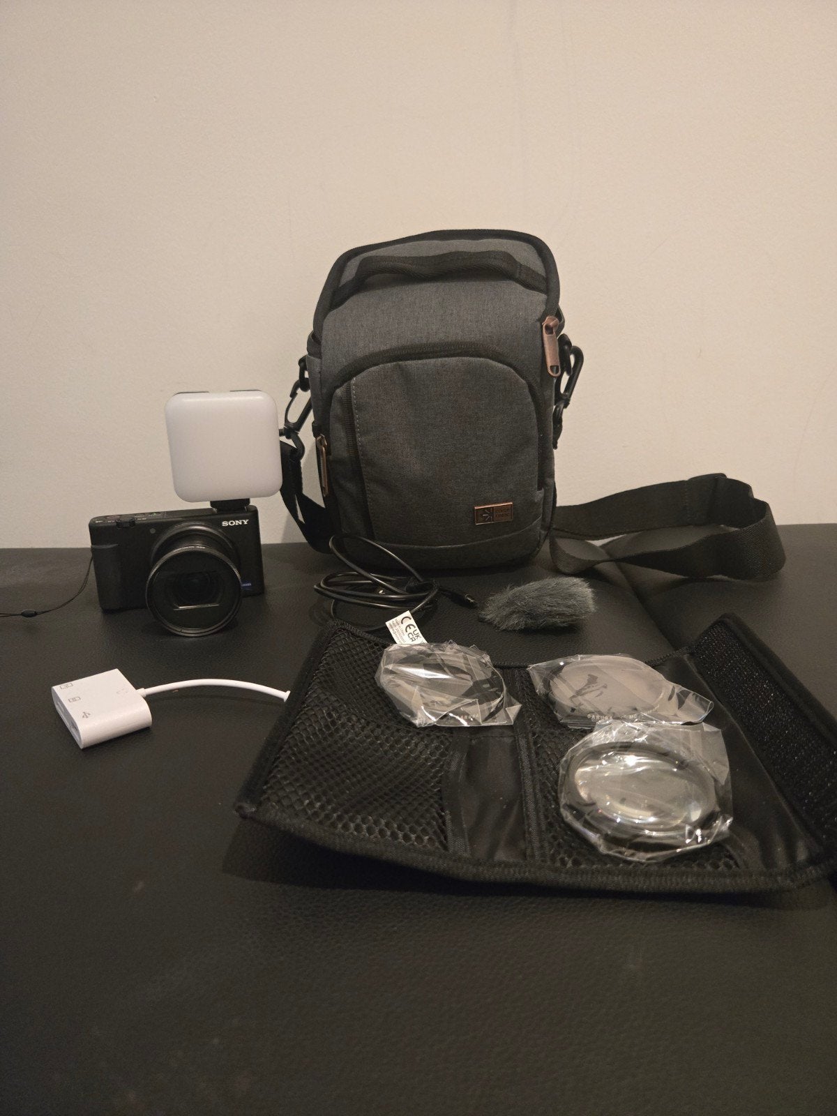 Sony ZV-1 met veel extra's, Enlèvement, Carte mémoire, Sony