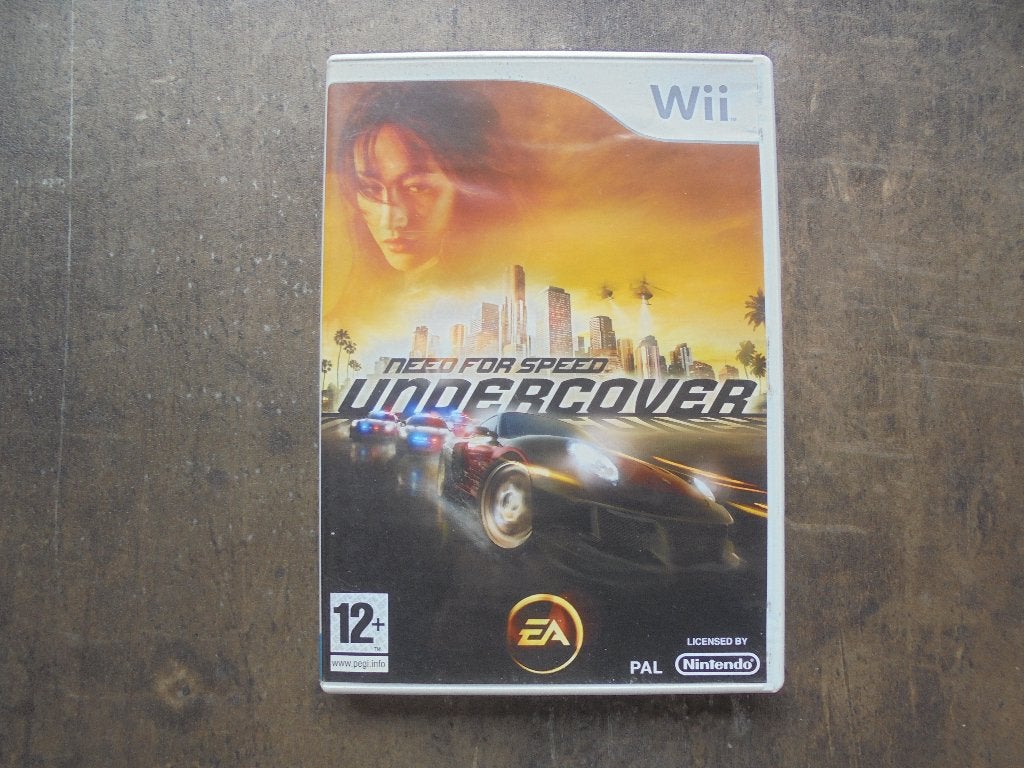 Need For Speed Undercover voor Wii (zie foto's), Consoles de jeu & Jeux vidéo, Enlèvement ou Envoi, 1 joueur, À partir de 12 ans