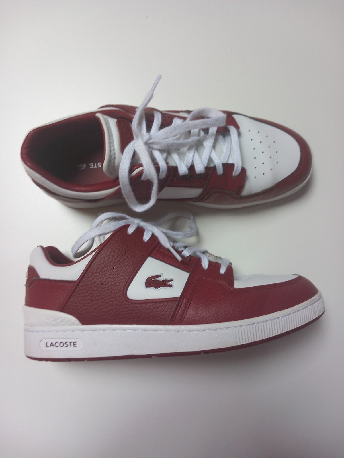 Lacoste Court Sage Sneaker EUR 43, Kleding | Heren, Schoenen, Ophalen of Verzenden, Zo goed als nieuw, Sneakers, Wit