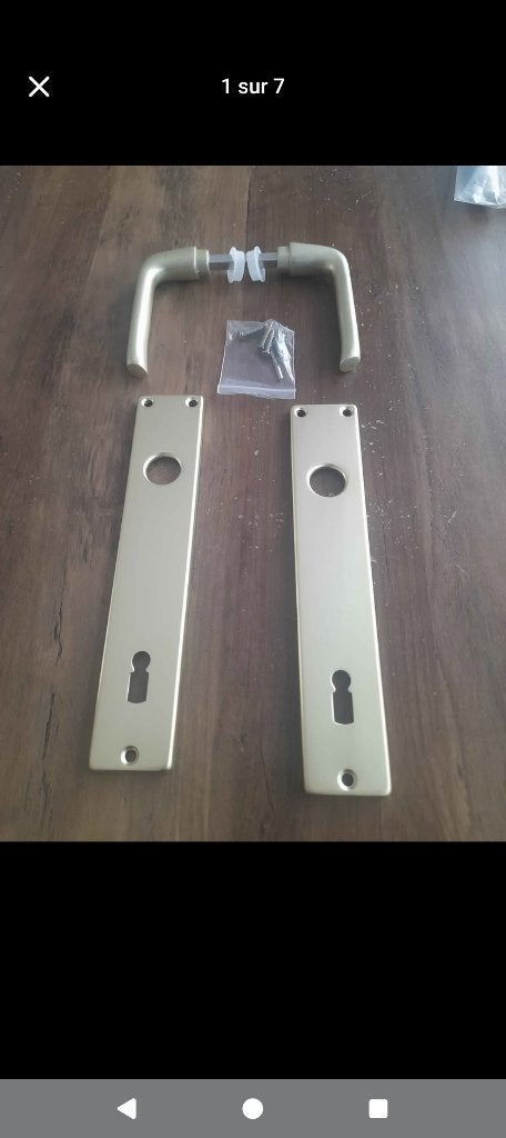 Poignée de porte, Bricolage & Construction, Enlèvement, Neuf, Autres matériaux, Loquet ou Poignée