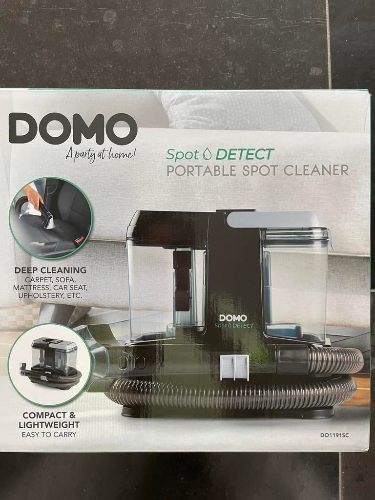 Domo portable spot cleaner, Electroménager, Aspirateurs, Enlèvement ou Envoi, Neuf, Autres types