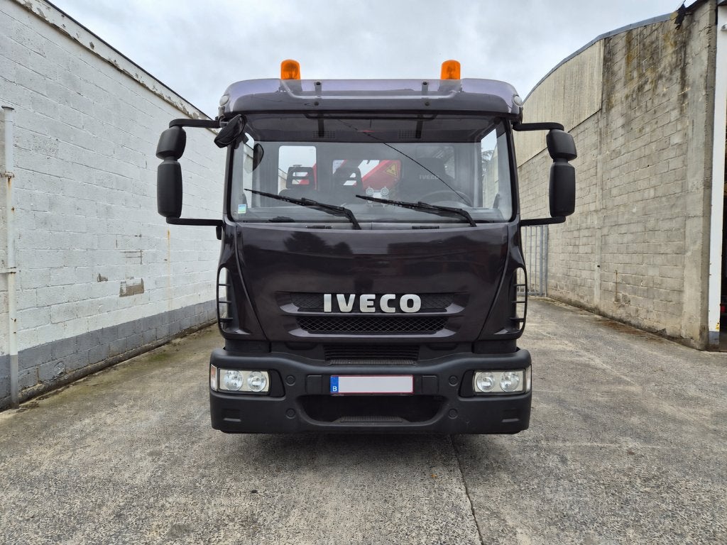 camion IVECO EUROCARGO 140E /5,1 14T avec grue HMF 1030, Autos, Euro 5, Achat, Boîte manuelle, 2 portes