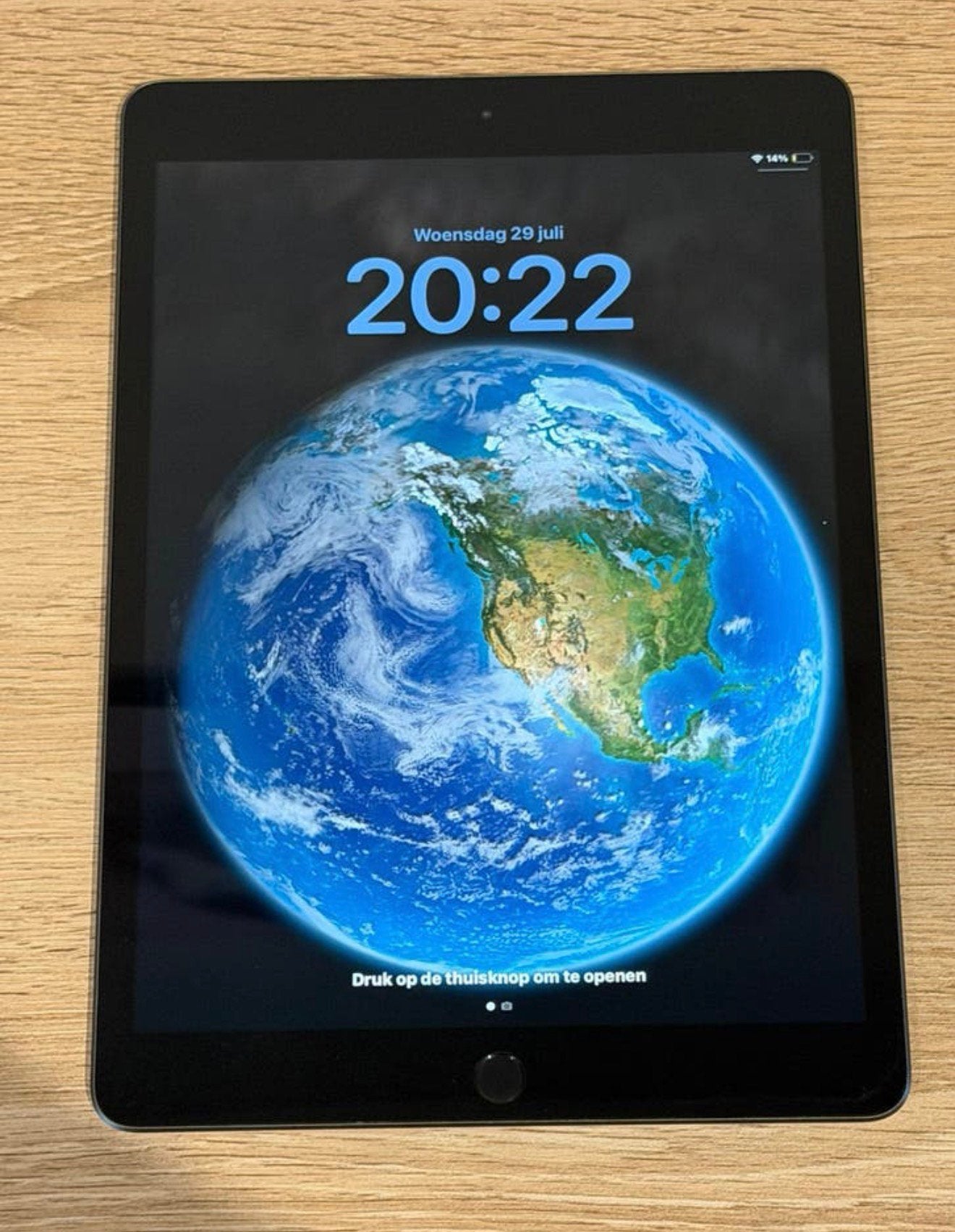 Te koop: iPad 7th generatie – Wi‑Fi – 32GB – Space Gray, Apple iPad, 10 pouces, Enlèvement, Utilisé