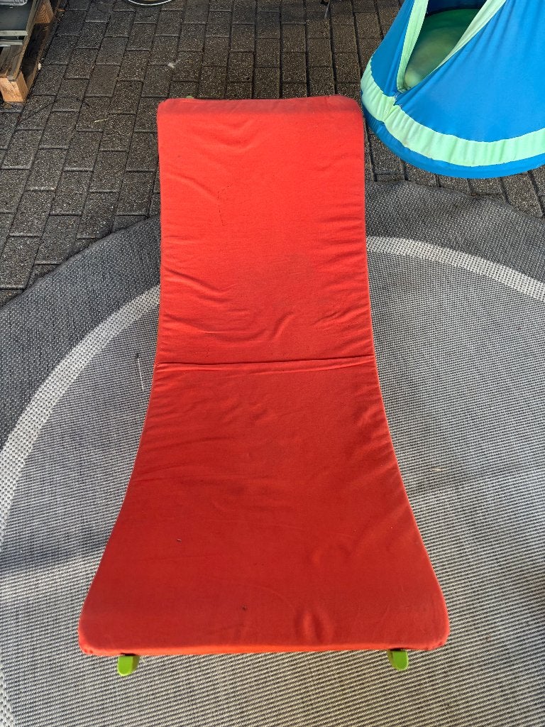 Ligbed schommelstoel, Ophalen, Gebruikt, Rood, Overige typen