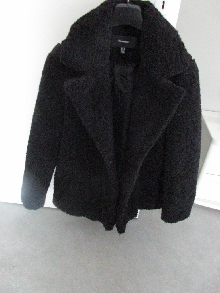 Dames korte jas, Ophalen, Nieuw, Maat 38/40 (M), Zwart