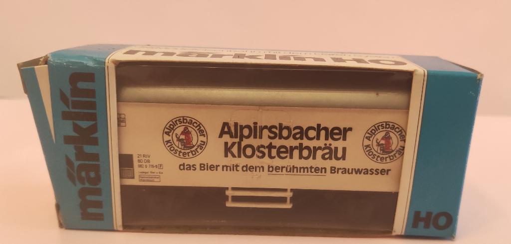 Märklin wagon réfrigéré Alpirsbacher Deutsche Bahn 4417, Envoi, Comme neuf, Wagon, Märklin
