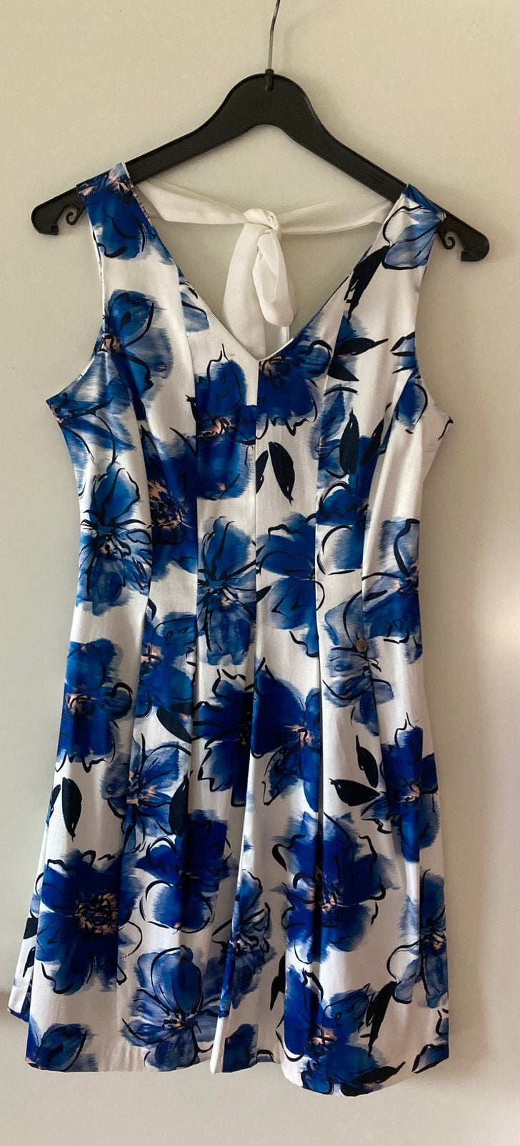Party dress à imprimé floral taille S, Enlèvement ou Envoi, Comme neuf, Taille 36 (S), Bleu