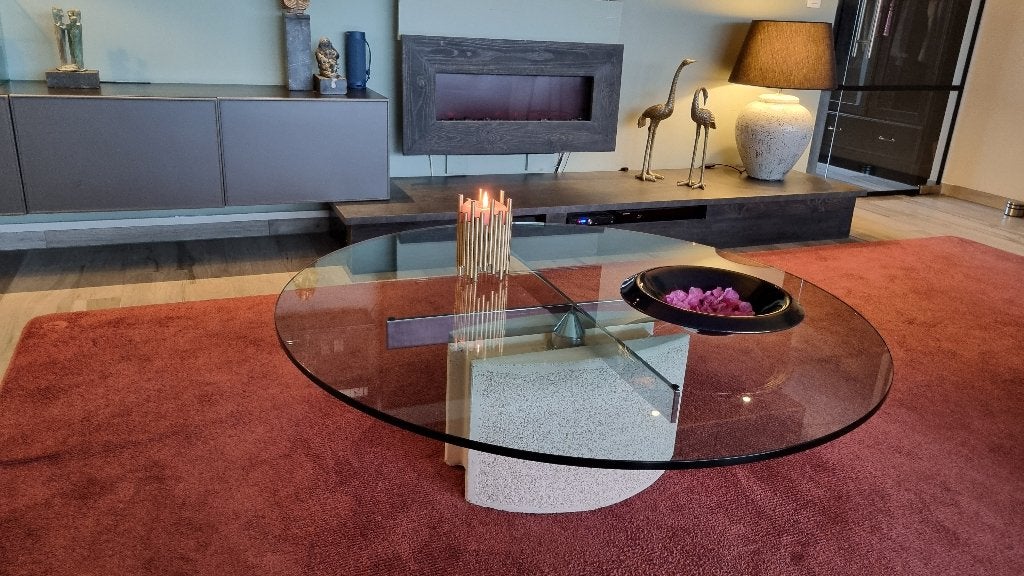 design salon tafel, Huis en Inrichting, Ophalen, Design, Rond, Zo goed als nieuw
