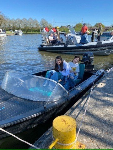Speedboot Mercury 9,9PK - restauratie, Watersport en Boten, Sloepen, Gebruikt, Trailer, Buitenboordmotor, Ophalen