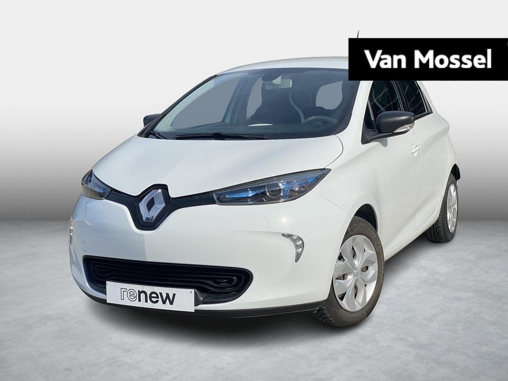 Renault ZOE Life B-buy, Auto's, Stof, Gebruikt, Navigatiesysteem, Wit