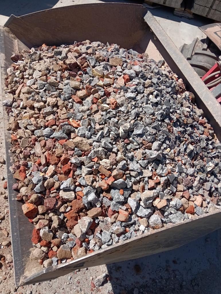 Gratis mengpuin 0/40 100 % ZUIVER - TOPKWALITEIT, Tuin en Terras, Grind, Keien en Split, Ophalen