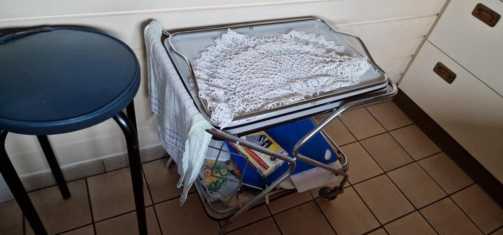 Servicewagentje - trolley, Caravans en Kamperen, Ophalen