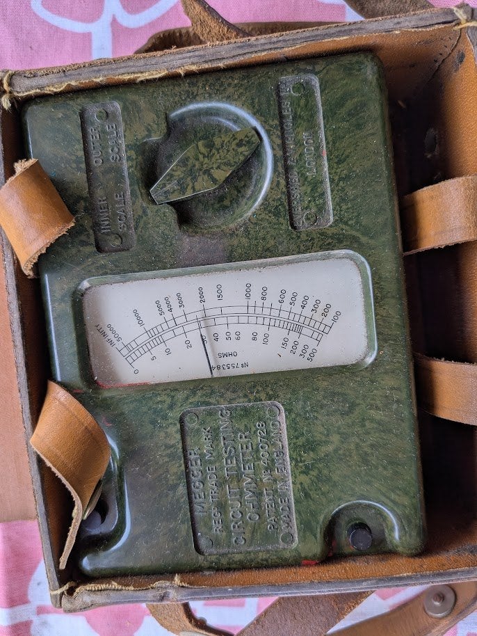 ouder meetinstrument, Enlèvement, Utilisé