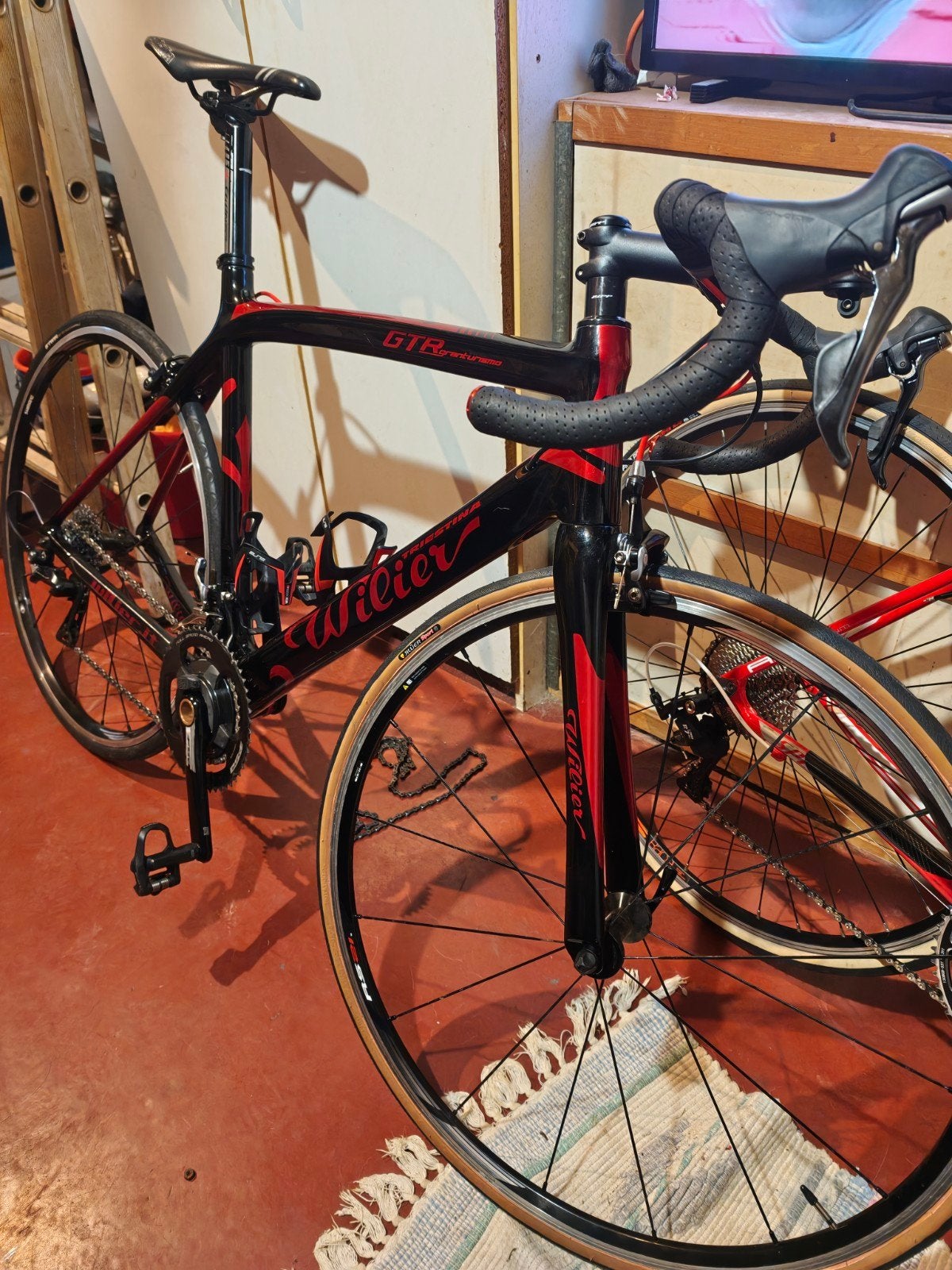 Wilier Gtr capteur de puissance! vélo de course, Vélos & Vélomoteurs, Enlèvement, Carbone
