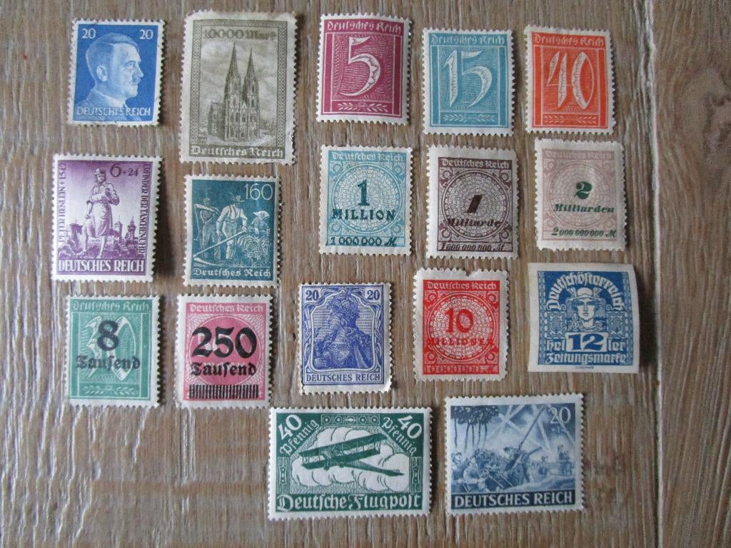 postzegels Duitse rijk, Ophalen of Verzenden
