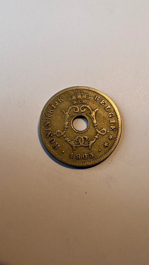 LEOPOLD II*: 10 cent 1903V, Ophalen of Verzenden