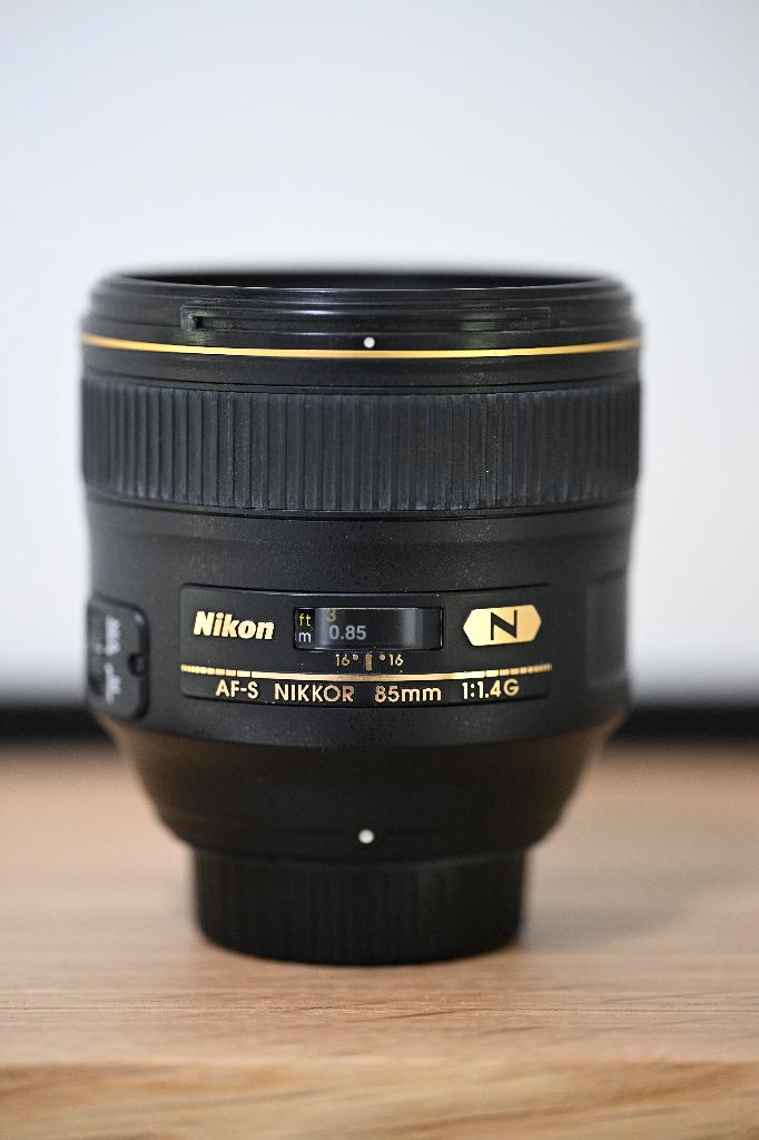 Nikkor AFS G 85mm f1.4 Nano, TV, Hi-fi & Vidéo, Photo | Lentilles & Objectifs, Enlèvement, Comme neuf, Téléobjectif