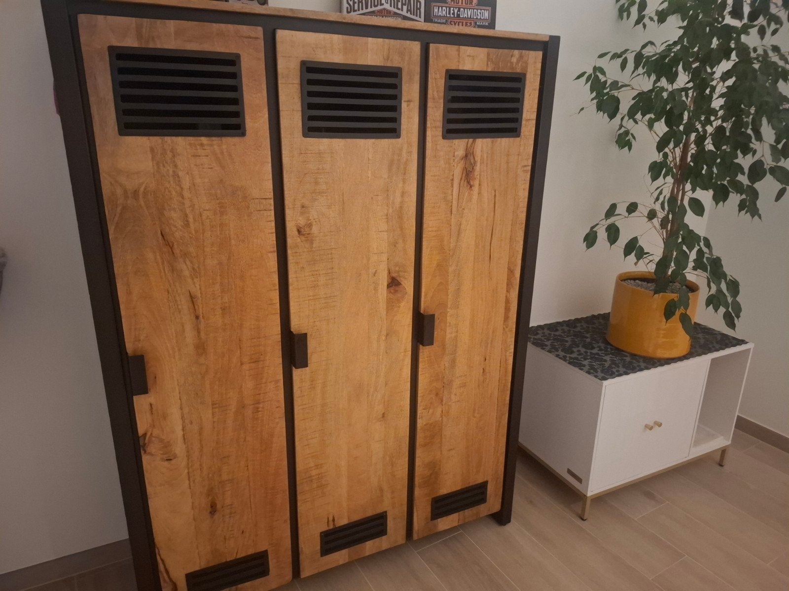 industriële kast., Huis en Inrichting, Ophalen, Zo goed als nieuw