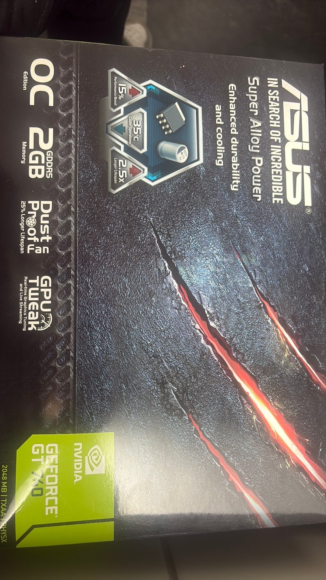 Nvidia geforce gt 740, Computers en Software, Videokaarten, Ophalen, Zo goed als nieuw, Nvidia
