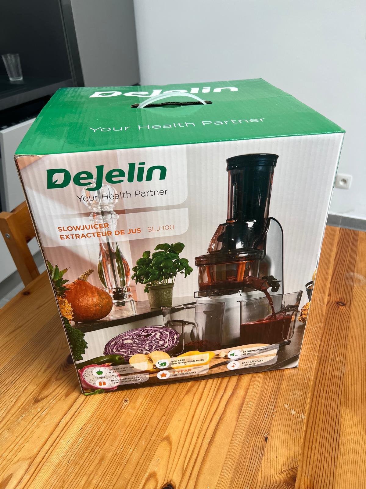 Extracteur de jus Dejelin SLJ100, Enlèvement, Comme neuf