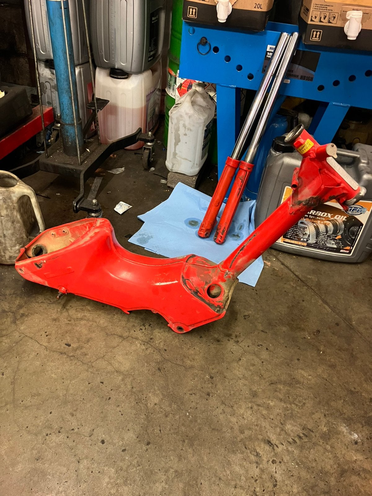 Kader honda px/pxr, Enlèvement, Utilisé