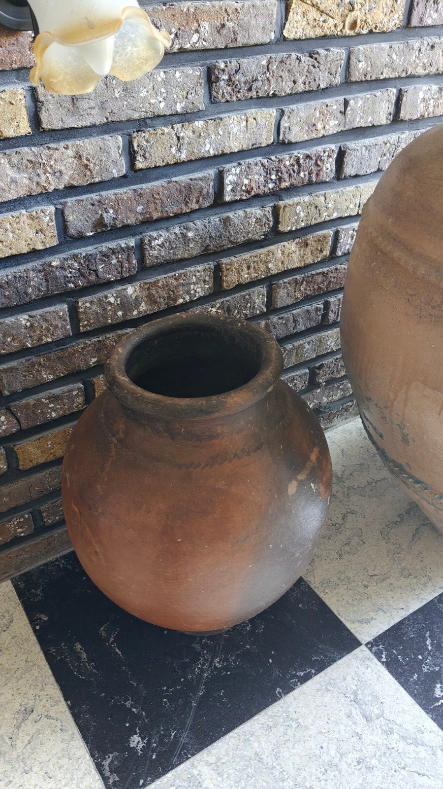 Terra cotta vazen, Ophalen, Zo goed als nieuw