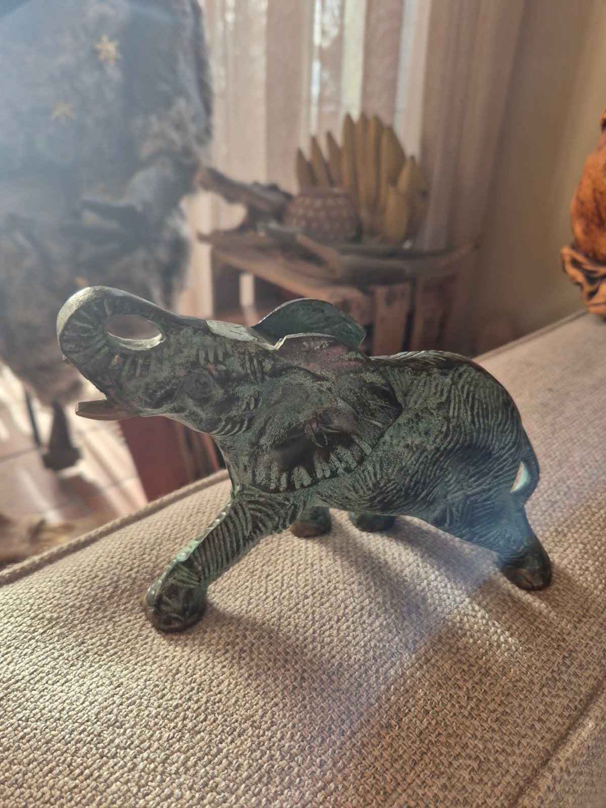 olifant brons, Antiek en Kunst, Ophalen of Verzenden