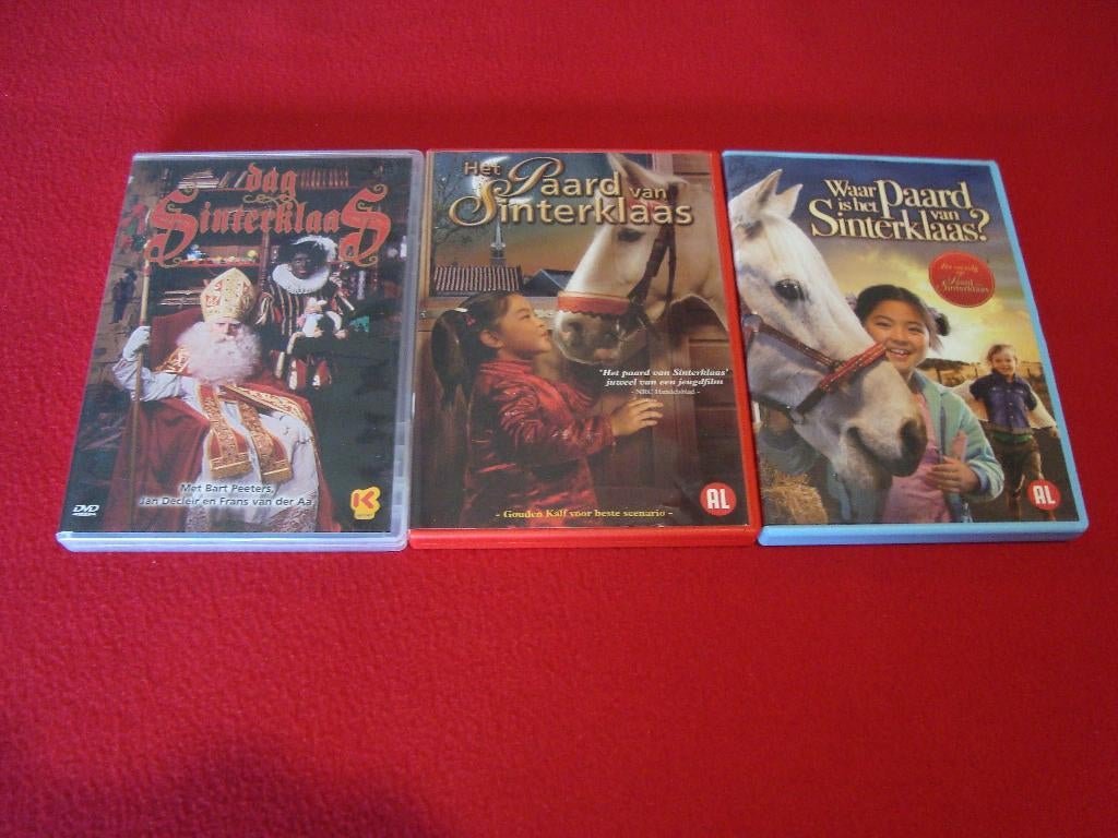 3 sinterklaas dvd's, Ophalen of Verzenden
