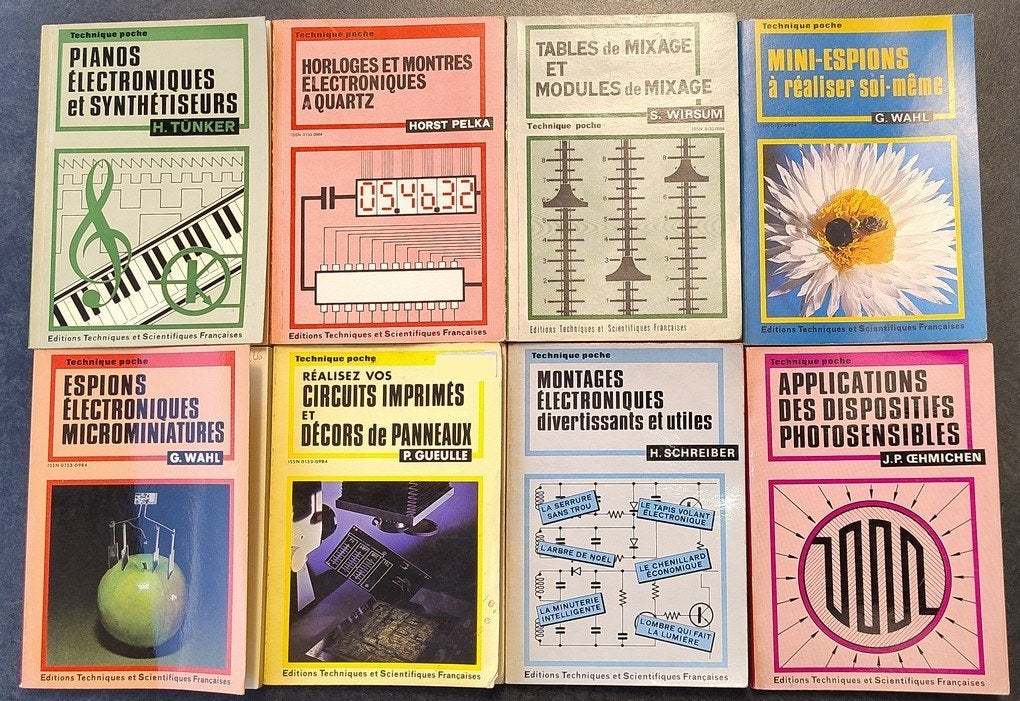 Livres de la Collection Technique poche (ETSF)- très rare, Boeken, Techniek, Gelezen, Ophalen of Verzenden, Autre, Overige onderwerpen