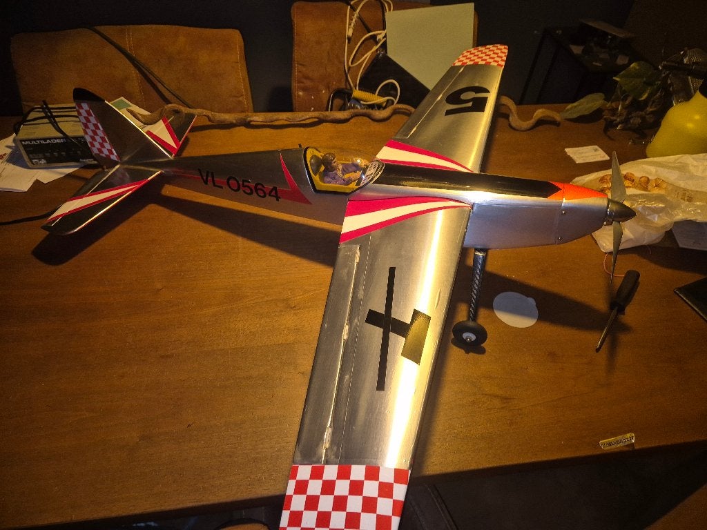Rc vliegtuig een pilon racer, Enlèvement, Comme neuf, Électro, RTF (Ready to Fly)