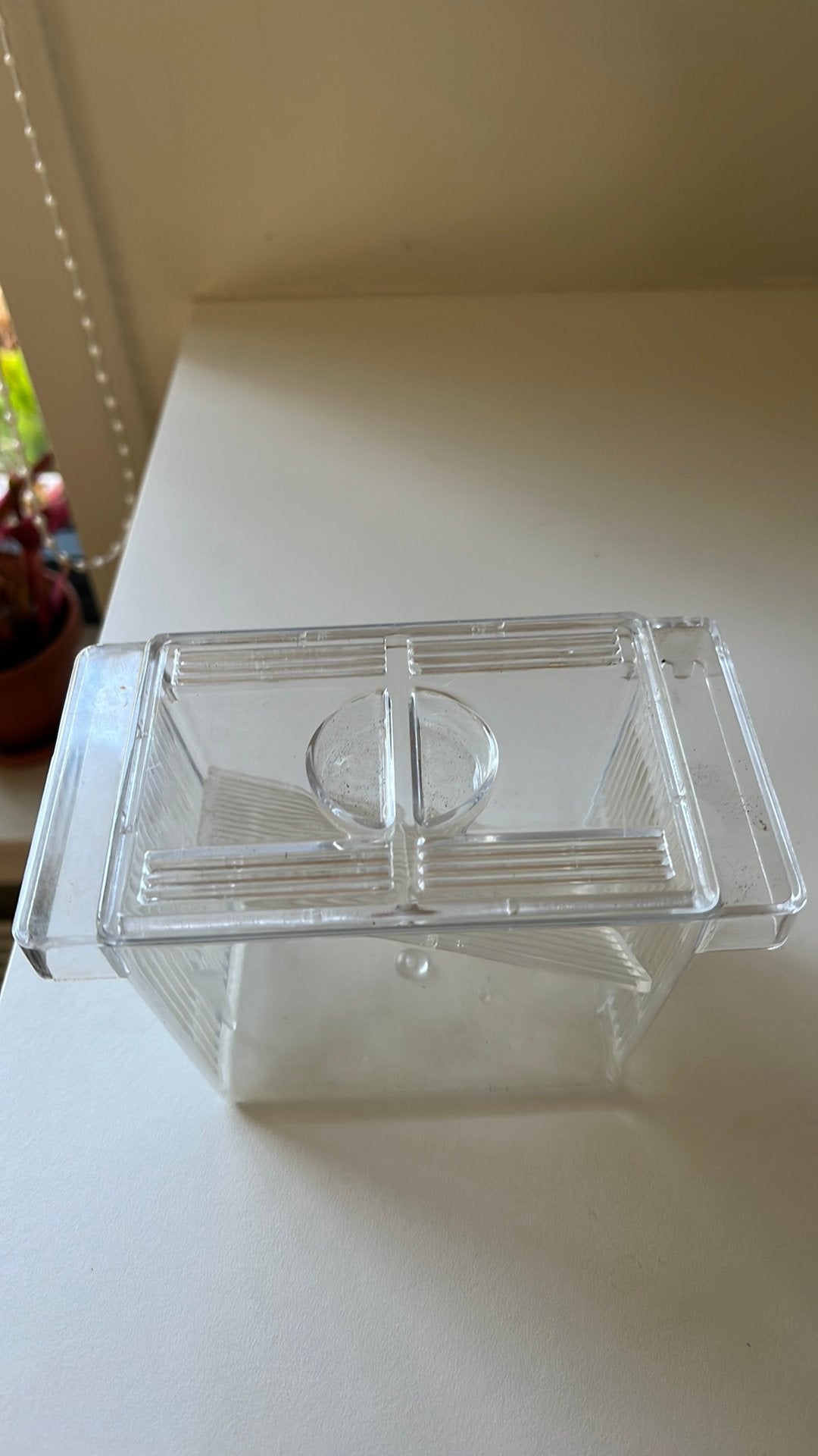 Kweekbakje voor aquarium guppies, Dieren en Toebehoren, Ophalen, Zo goed als nieuw