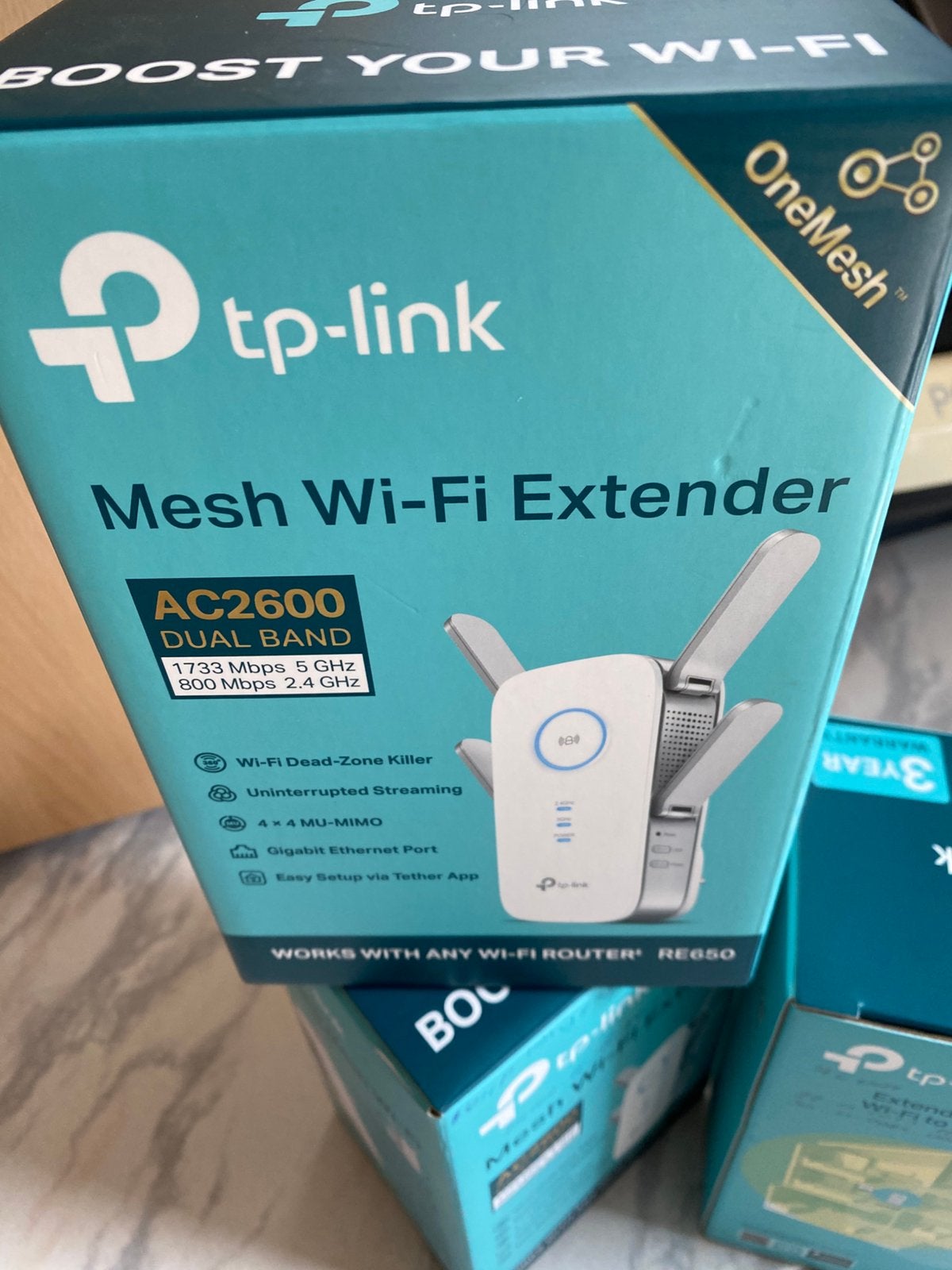 TP-Link RE650, Informatique & Logiciels, Commutateurs réseau, Comme neuf, Enlèvement