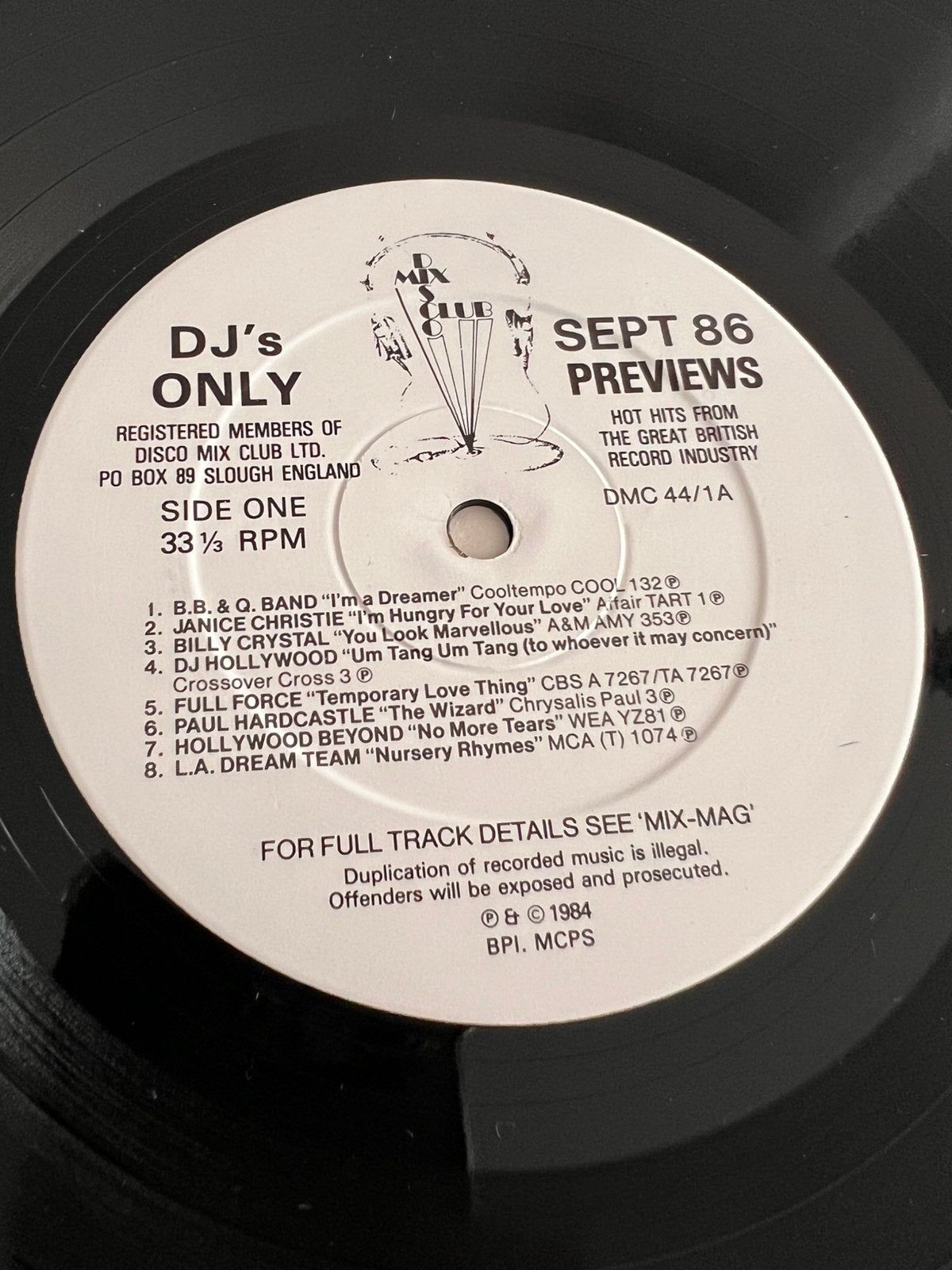 September 86 - International, CD & DVD, Vinyles | Dance & House, Enlèvement ou Envoi, Comme neuf, Disco