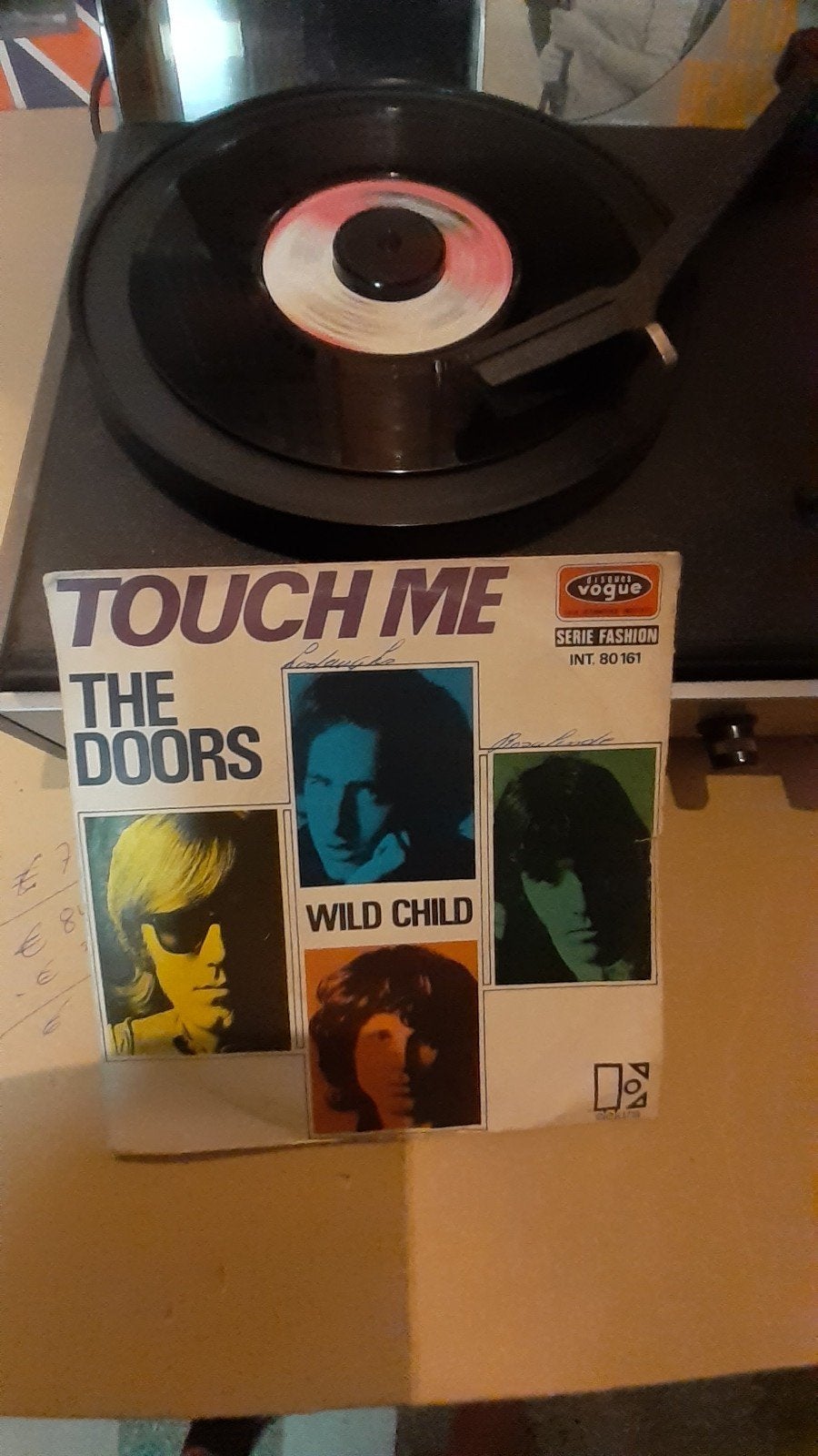vinyl singel the doors touch me in goede staat, Audio, Tv en Foto, Platenspelers, Ophalen of Verzenden