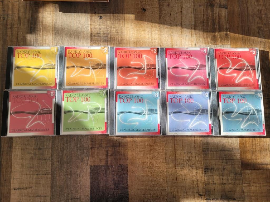 10 delige reeks klassieke muziek, Ophalen of Verzenden