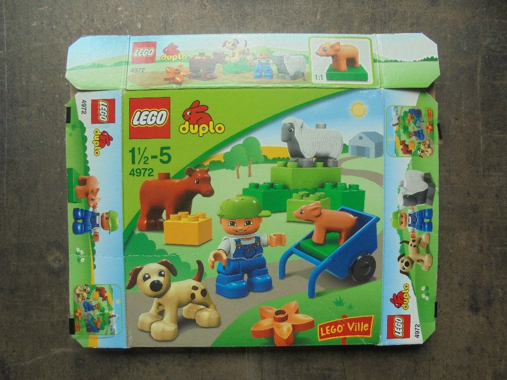 Lego Duplo Box 4972 (zie foto's), Enlèvement ou Envoi, Utilisé, Duplo