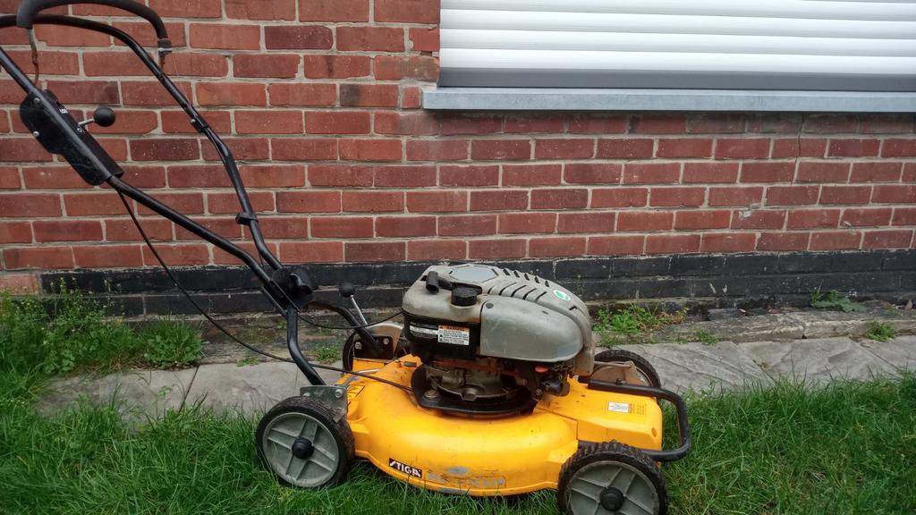 Grasmaaier Stiga S512 Mulchfunctie, Tuin en Terras, Ophalen, Cirkelmaaier, Gebruikt, Stiga