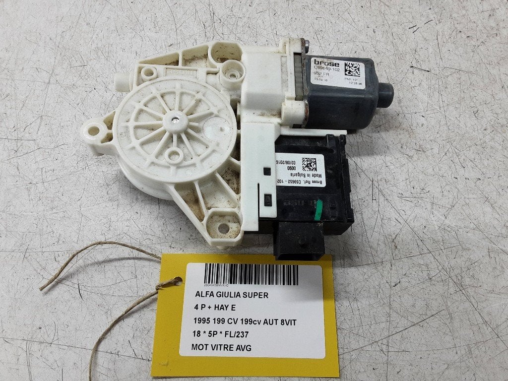 MOTOR RAAMMECHANIEK LINKS VOOR Giulia (952) (C59649102), Stellantis Europe S.p.A, Gebruikt, IPC D1-09 Bahnhofsplatz
65423  Rüsselsheim am Main, DE