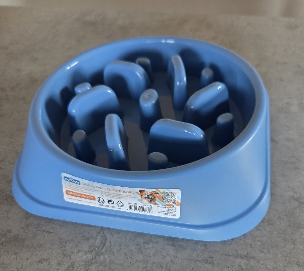 Eetkom hond, slow feeding bowl, Dieren en Toebehoren, Hondenvoerbakken en Drinkbakken, Ophalen, Anti-schrok, Nieuw