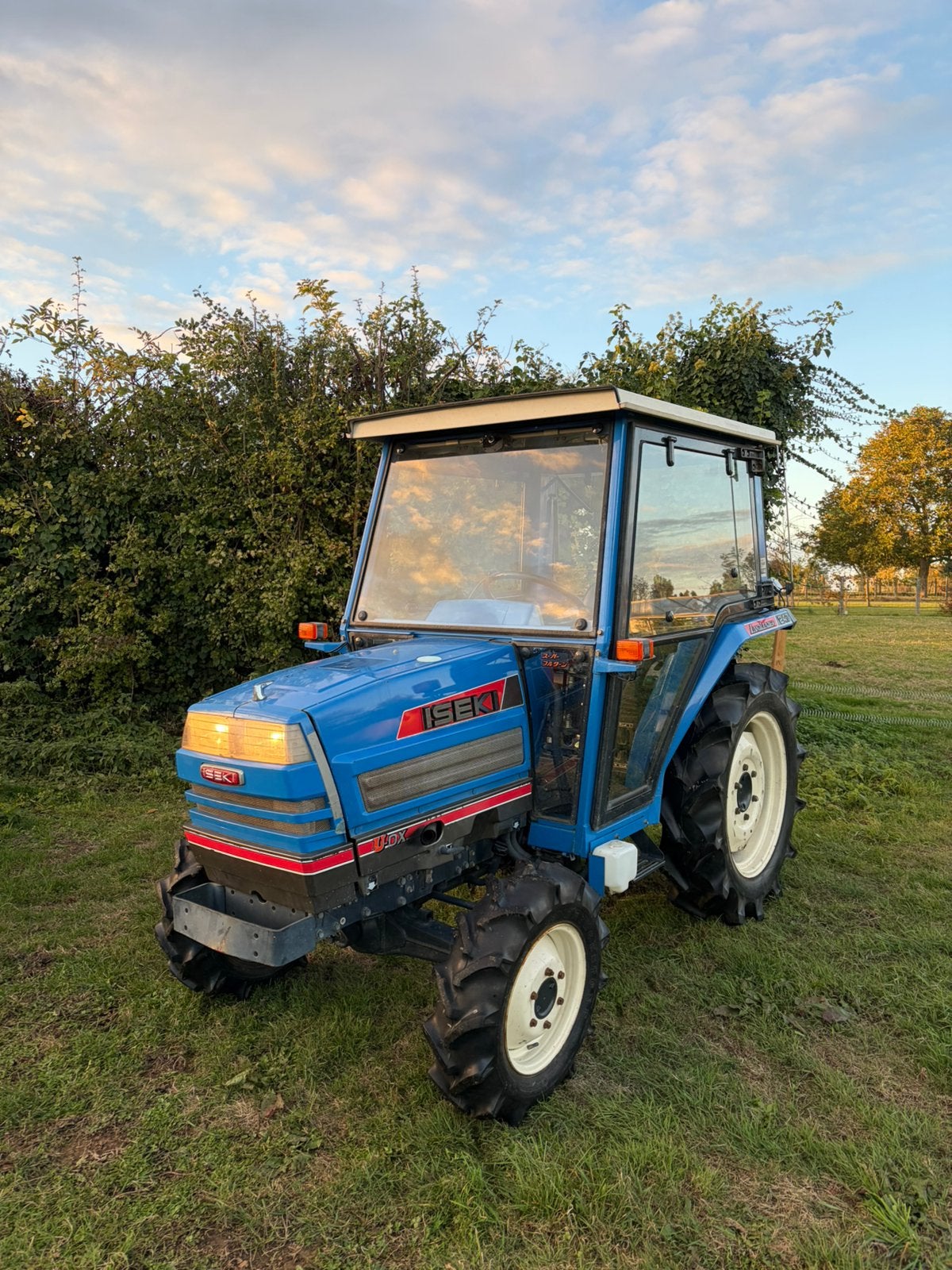 Minitractor Iseki Landleader 247 - 3cilinder - 4x4 - CABINE, Ophalen of Verzenden